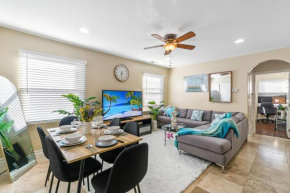 3-BR Ranch-Style with Backyard, Crib, King Bed, and Free Parking